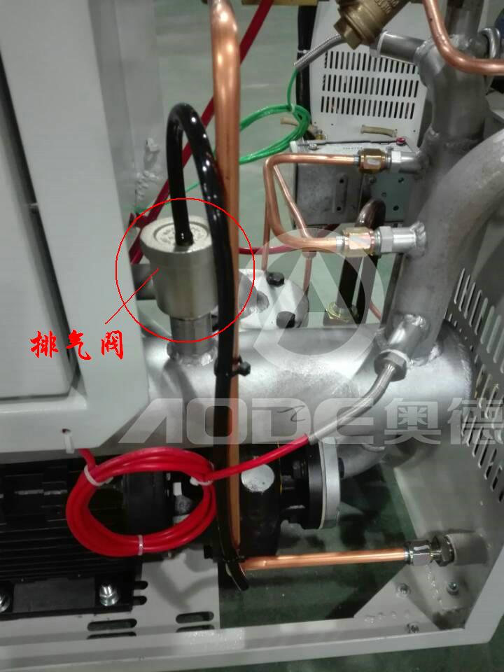 水温机排气管漏水的解决办法